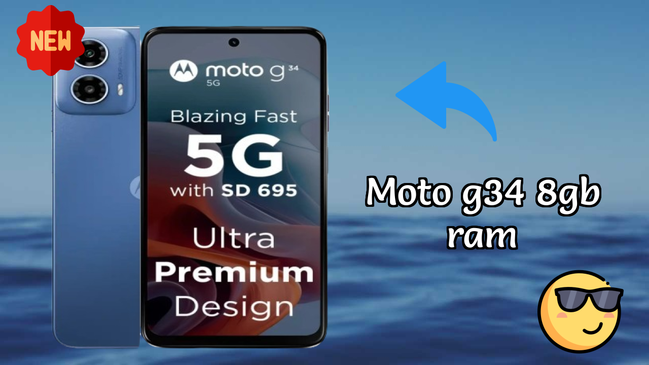 Moto G34 8GB RAM Gaming Test: Snapdragon 695 Game FPS
