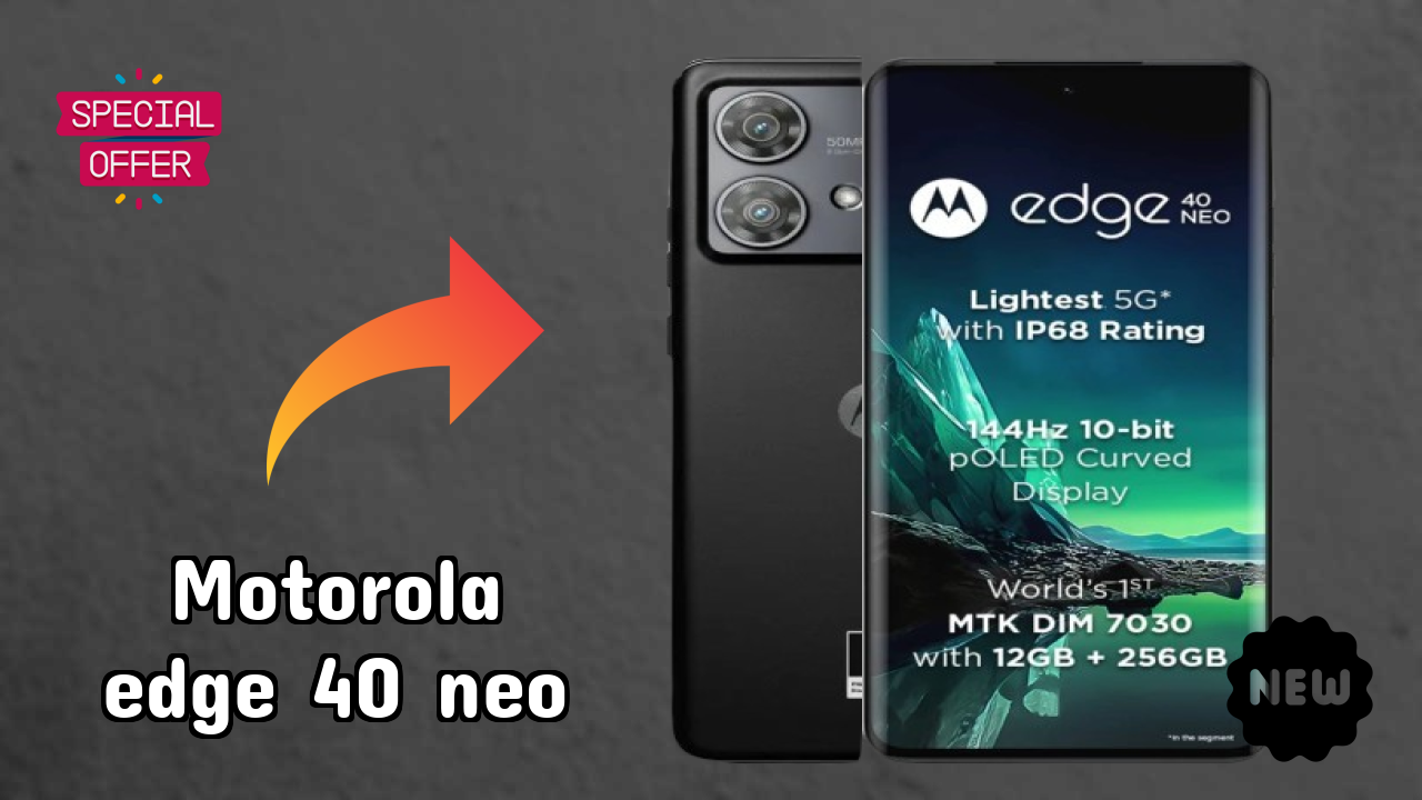 Motorola Edge 40 Neo at ₹19,700 - Best Features Explained