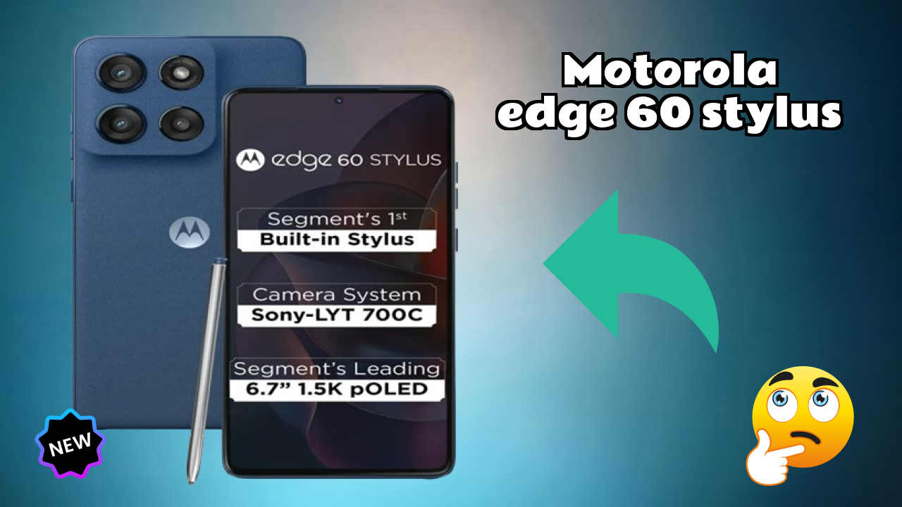 Motorola Edge 60 Stylus Display Technology: P-OLED Explained
