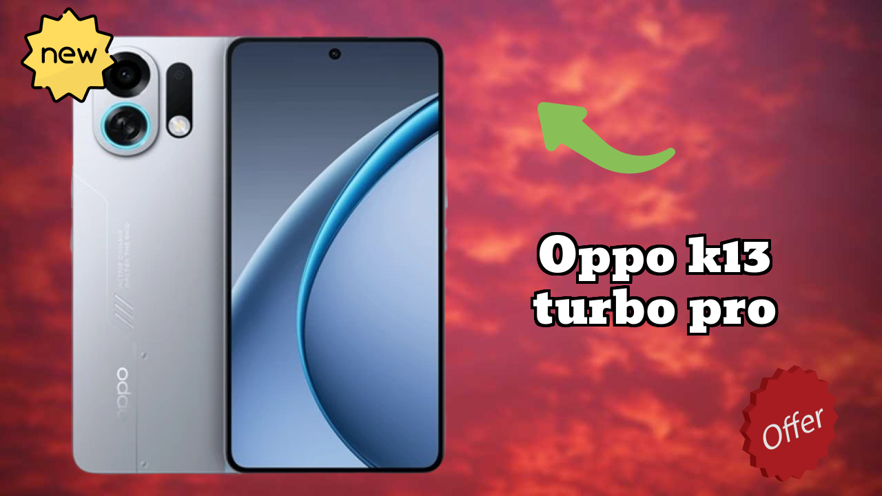 OPPO K13 Turbo Pro at ₹37,999 - Everything About It