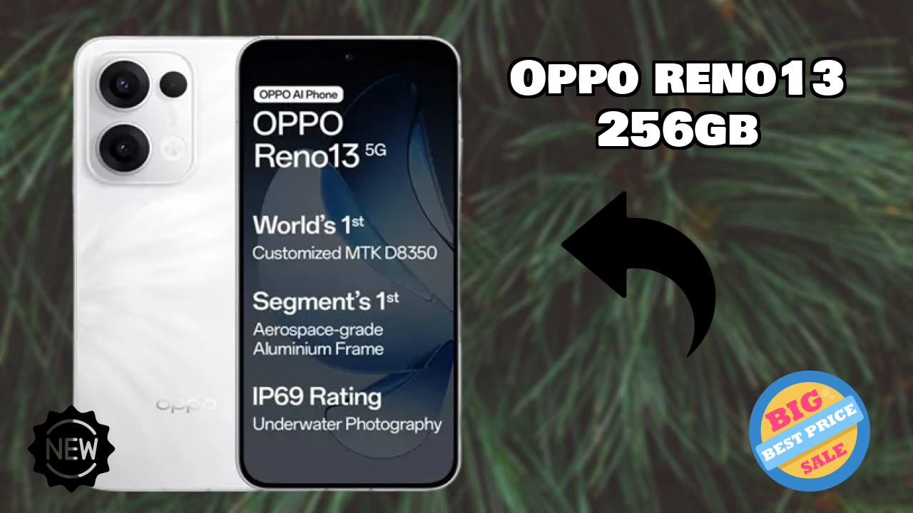 OPPO Reno13 256GB Camera Quality: 50 MP + 8 MP + 2 MP Rear Camera Photo Test