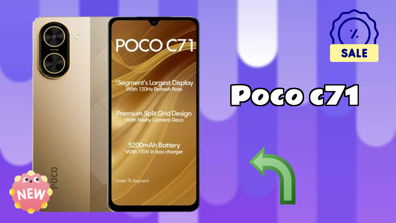 POCO C71 Battery Review: 5200 MAh Charging Speed