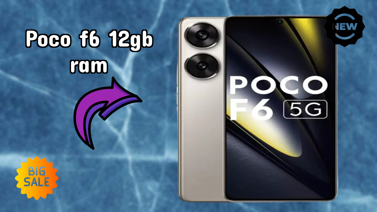 POCO F6 12GB RAM Display Size: 6.67 Inches (16.94 Cm) Screen Quality