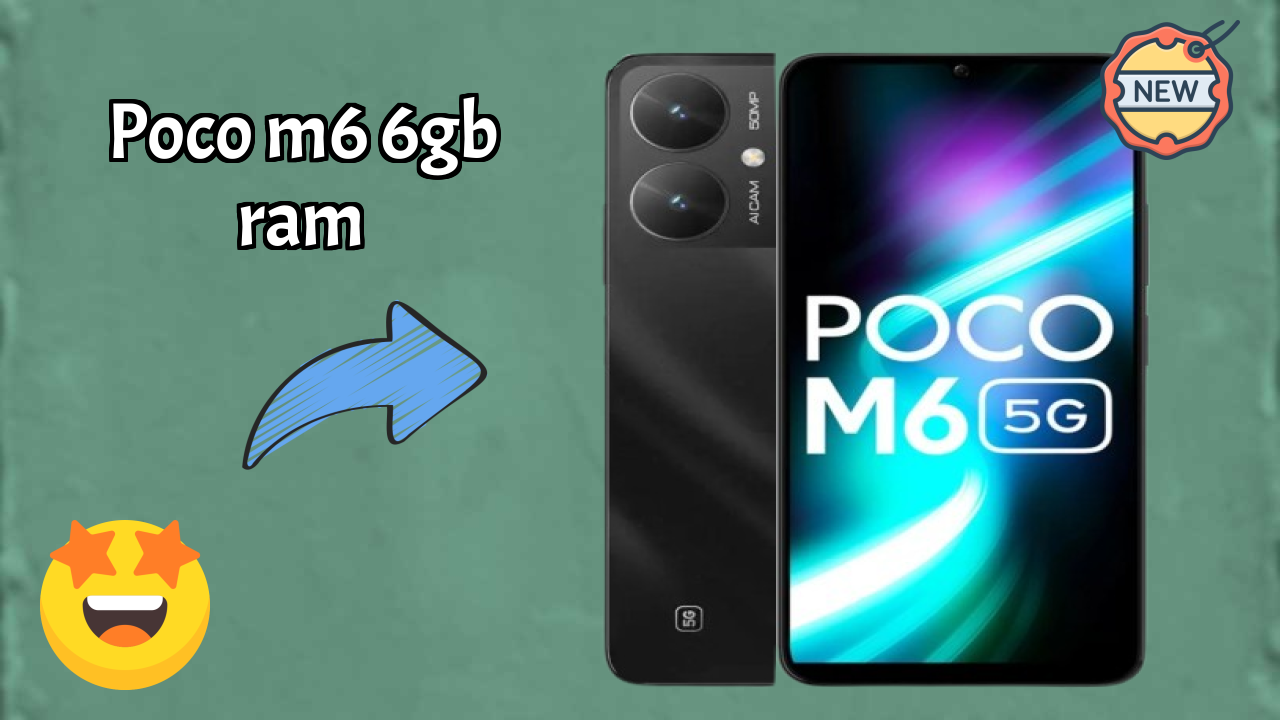 POCO M6 6GB RAM at ₹12,880 - Best Features Explained