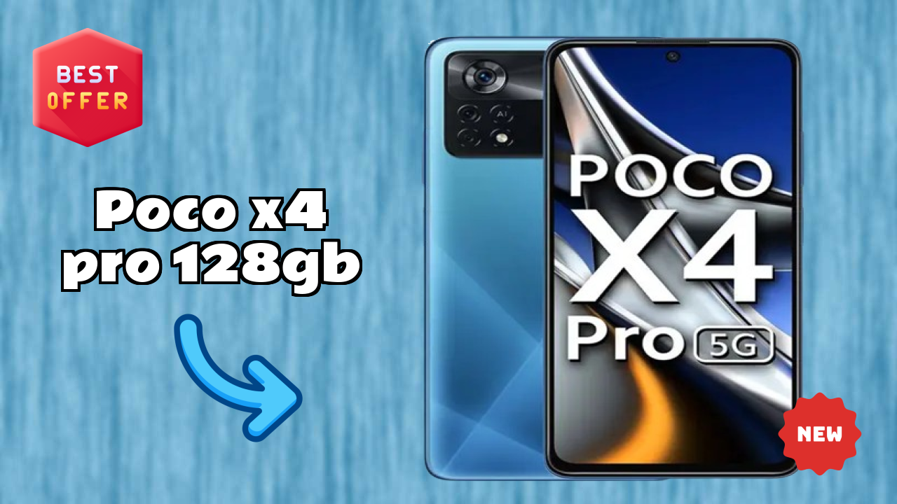 POCO X4 Pro 128GB RAM Performance: 6 GB RAM Handles Heavy Tasks