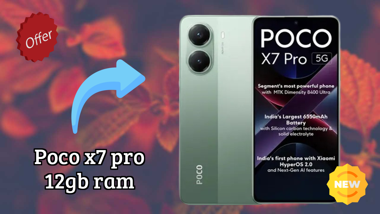 POCO X7 Pro 12GB RAM Display Review: 6.67 Inches (16.94 Cm) Screen Size