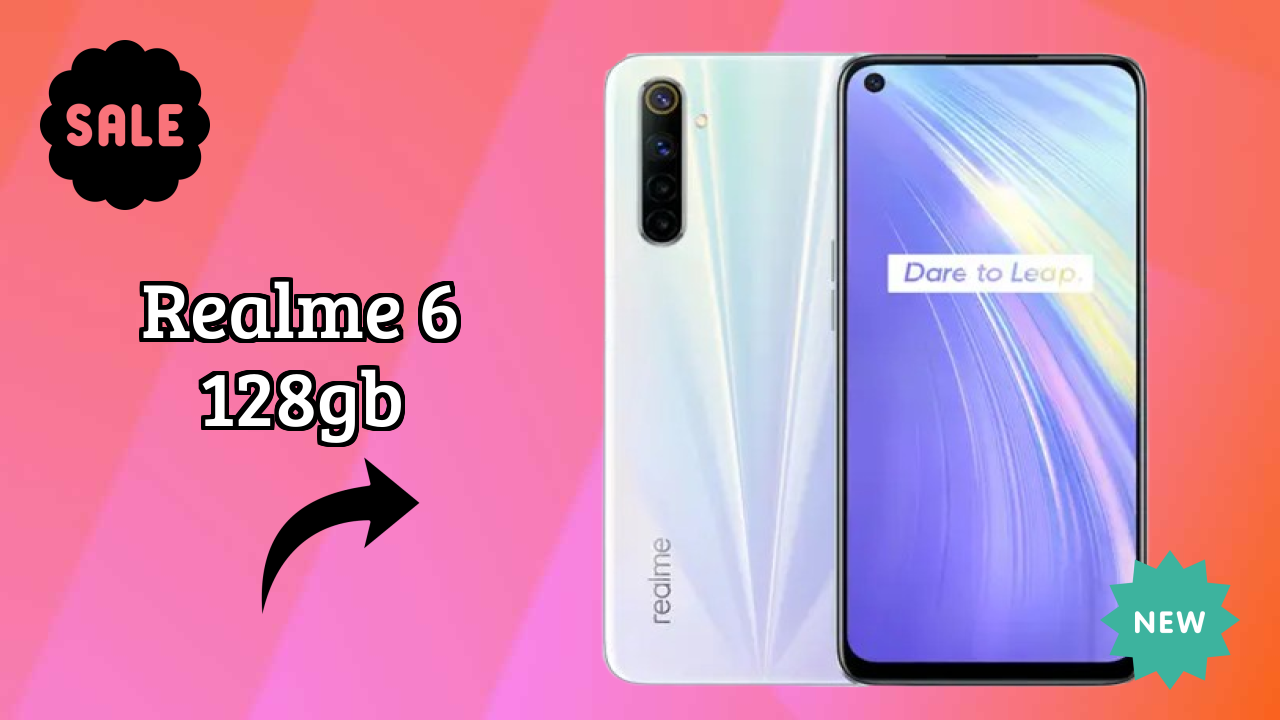 Realme 6 128GB Display Technology: 6.5 Inches (16.51 Cm) Screen