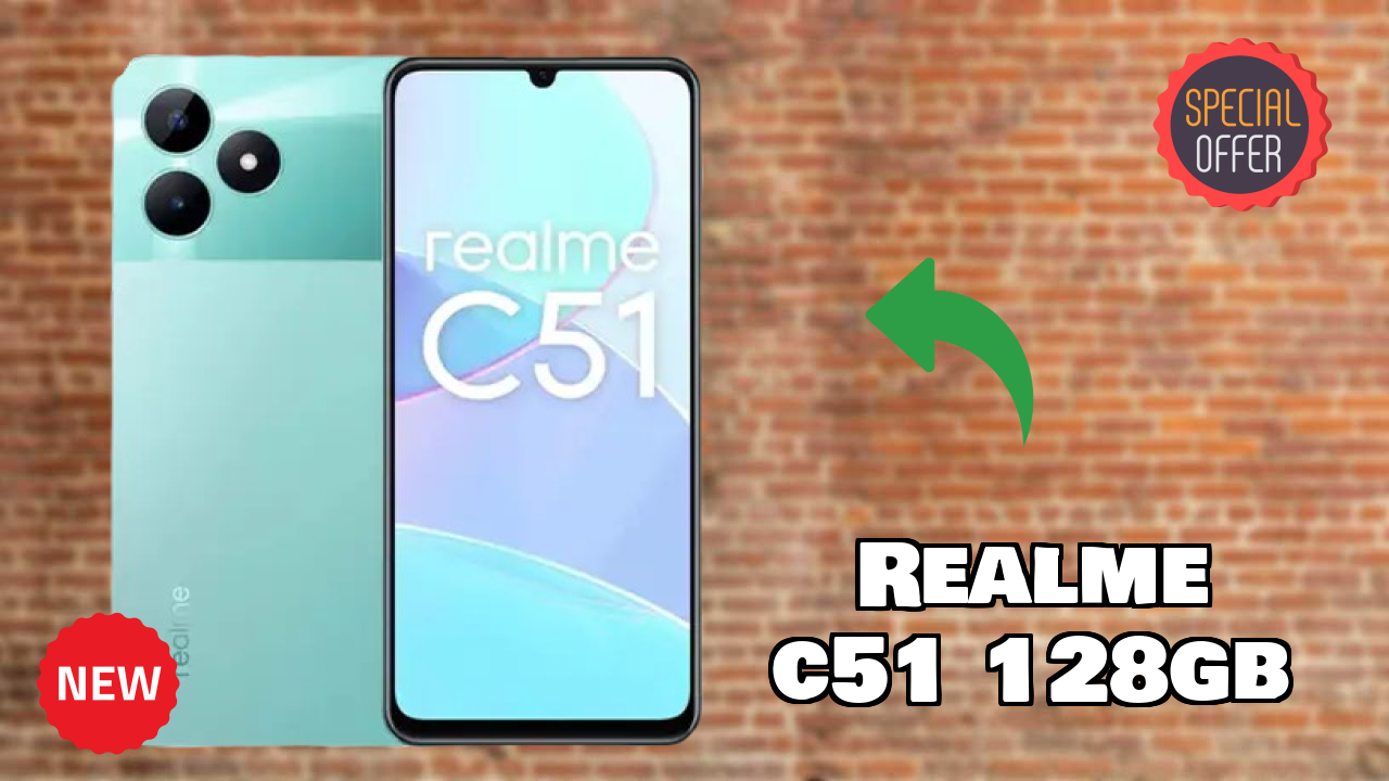 Realme C51 128GB at ₹9,499 - Complete Specifications