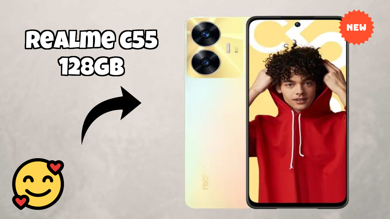 Realme C55 128GB RAM Performance: 8 GB RAM Handles Heavy Tasks