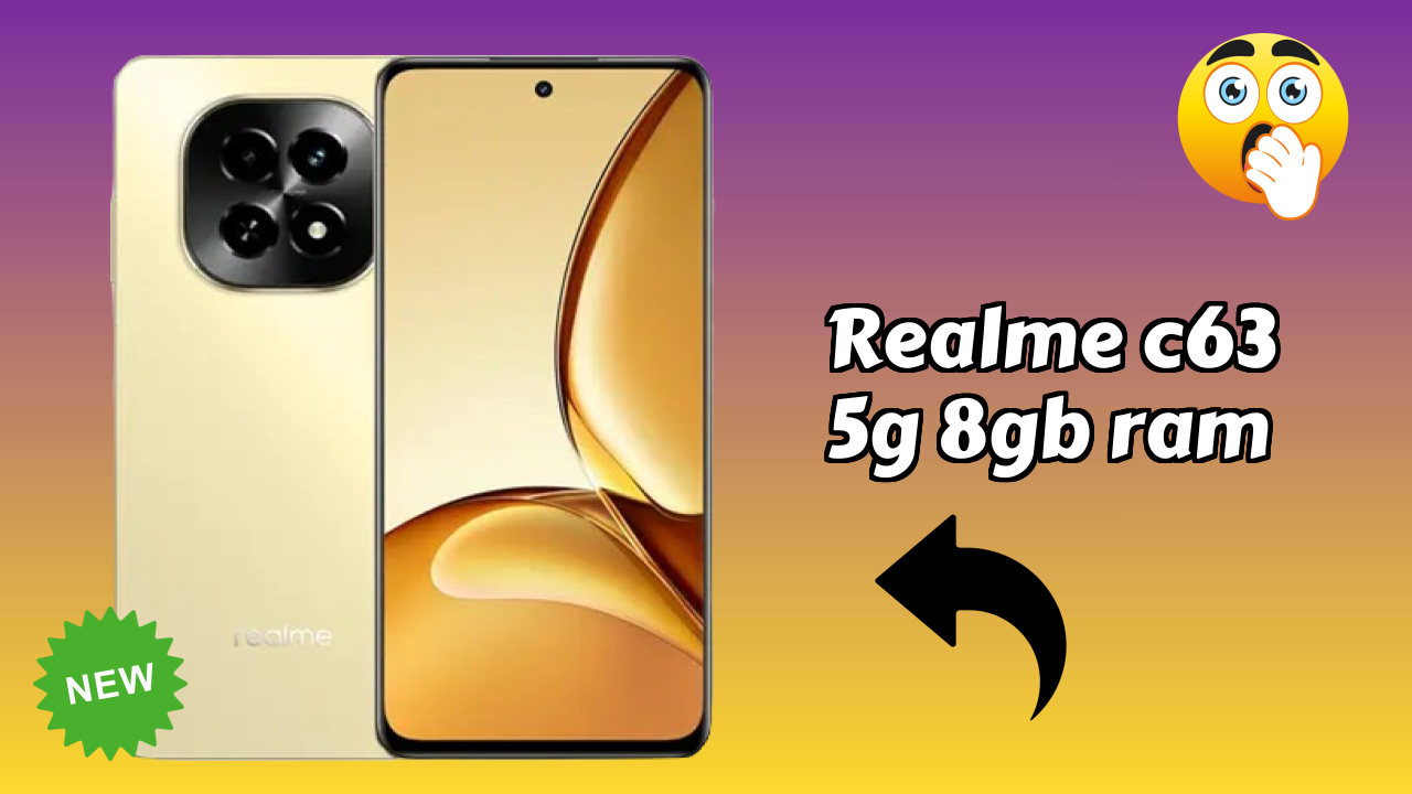 Realme C63 5G 8GB RAM Battery Life: 5000 MAh Endurance Test