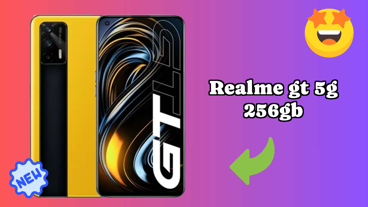 Realme GT 5G 256GB Display Technology: Super AMOLED Quality