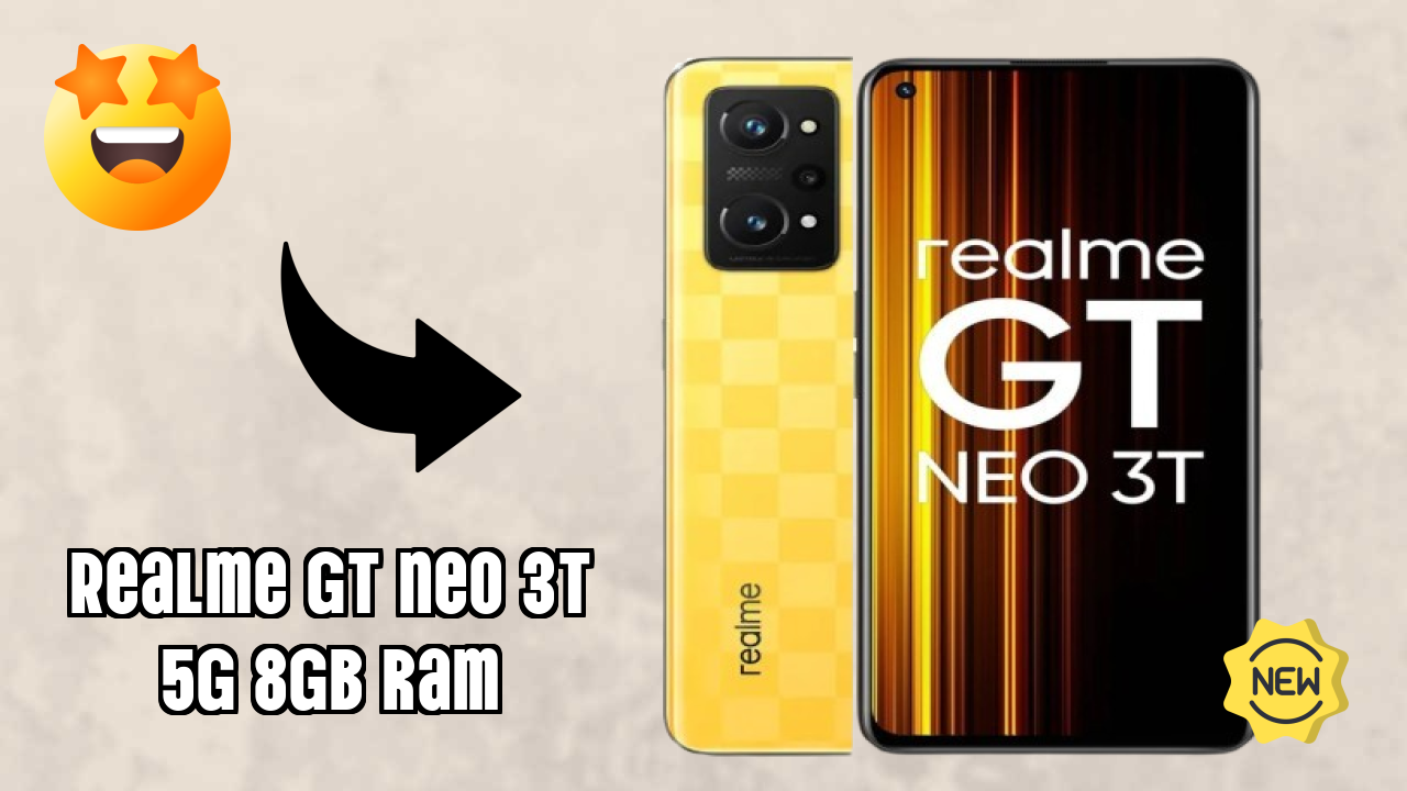 Realme GT Neo 3T 5G 8GB RAM Price Drop: Just ₹24,999 Available Now