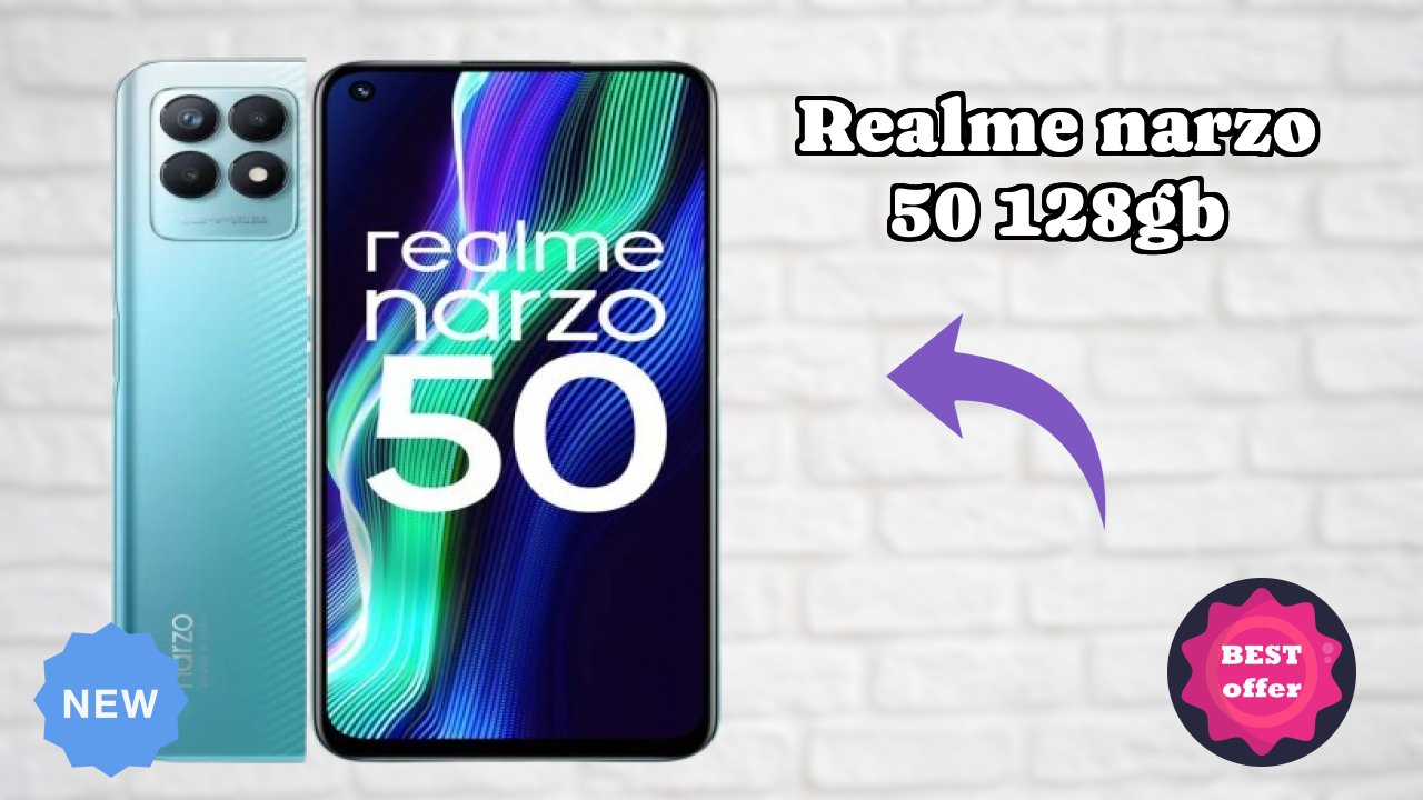 Realme Narzo 50 128GB Display Analysis: 6.6 Inches (16.76 Cm) Screen