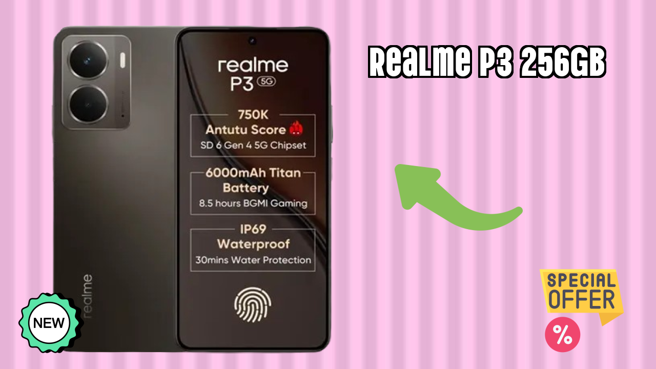 Realme P3 256GB Display Review: 6.67 Inches (16.94 Cm) Screen Test