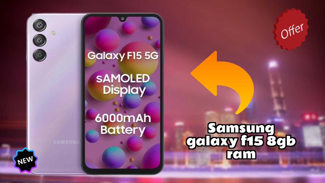 Samsung Galaxy F15 8GB RAM Test: 8 GB RAM Handles Gaming Well?
