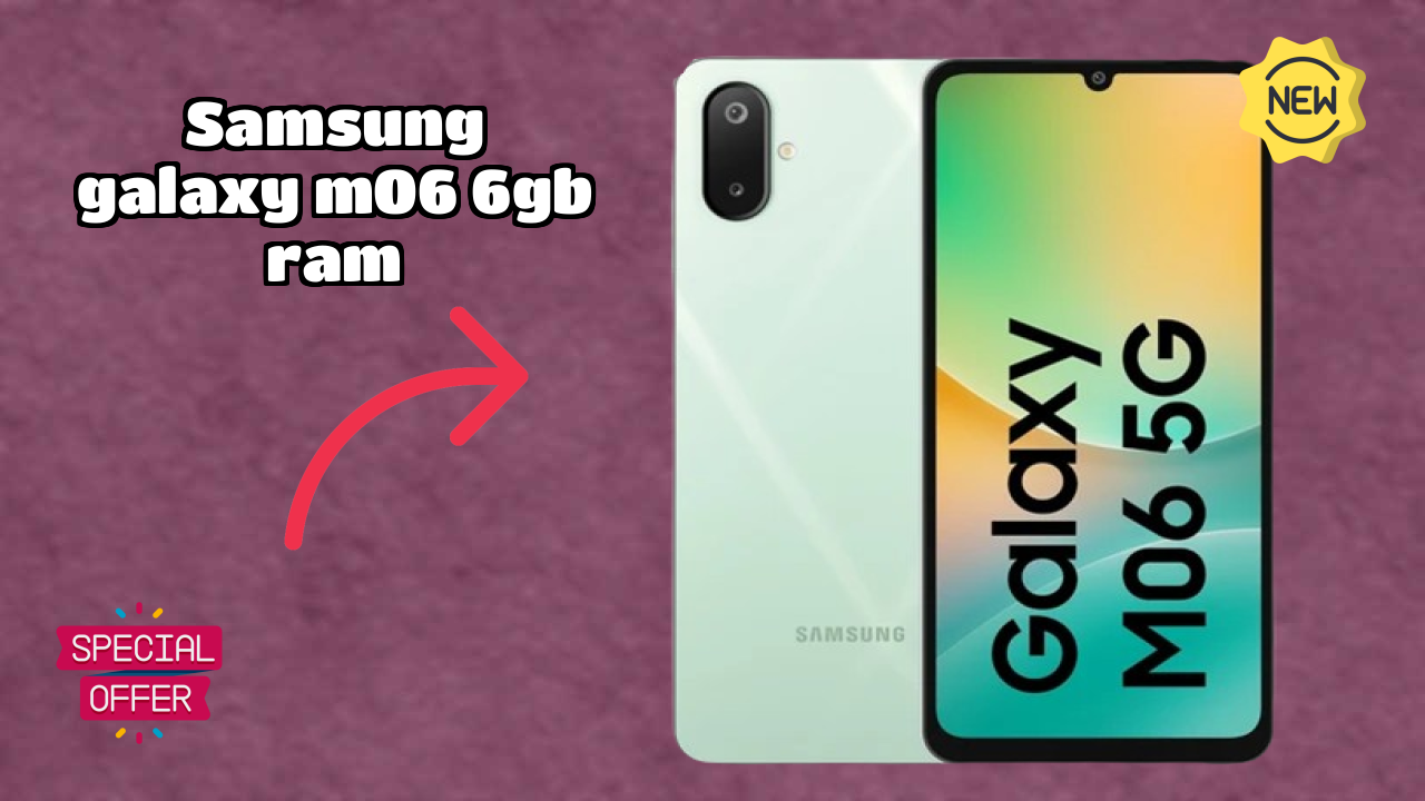 Samsung Galaxy M06 6GB RAM Performance: 6 GB RAM Gaming Check