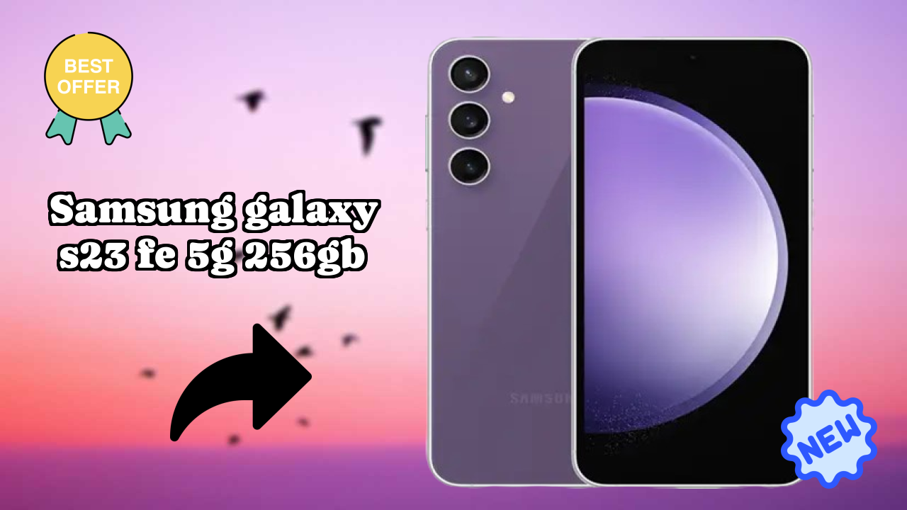 Samsung Galaxy S23 FE 5G 256GB Display Review: 6.4 Inches (16.26 Cm) Screen Quality Test