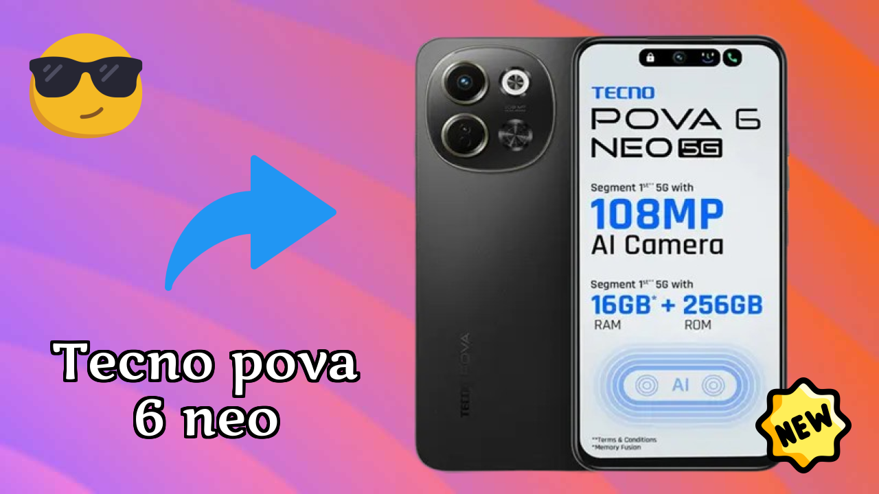 Tecno Pova 6 Neo Display Size: 6.67 Inches (16.94 Cm) Screen Quality