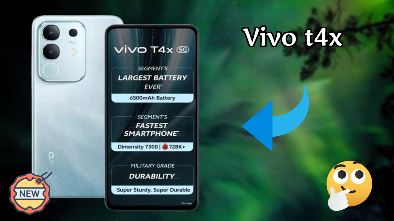 Vivo T4X at ₹14,990 - Everything You Need to Know