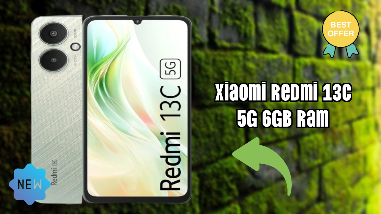 Xiaomi Redmi 13C 5G 6GB RAM Display Analysis: IPS LCD Quality