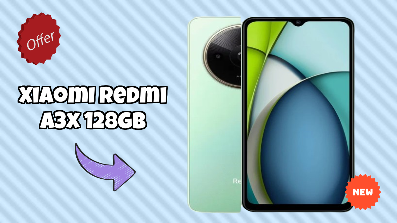 Xiaomi Redmi A3X 128GB Display Technology: IPS LCD Explained